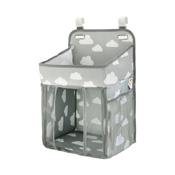 Hanging Caddy Organizer Space-Saving Hanging Organizer Stacker Versatile Storage Caddy for Nursery Multi-Use Storage Pockets for Changing Table, Crib & Playard