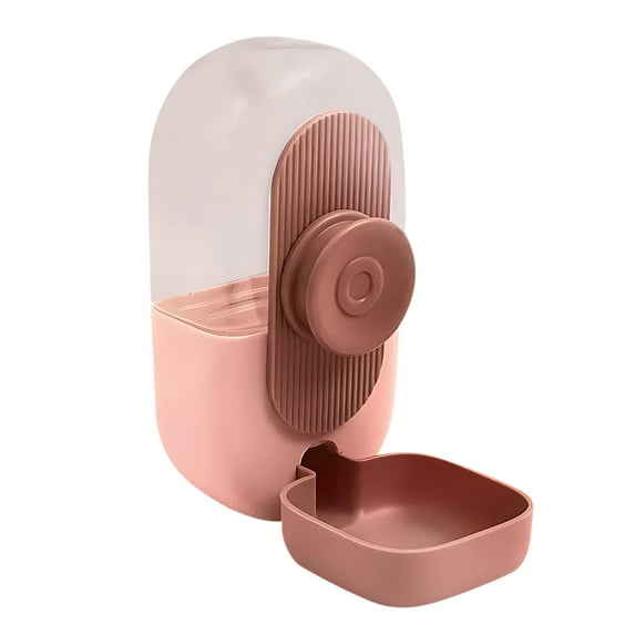 Hanging Cage Automatic Pet Food Water Dispenser 800ml, Gravity Refill Food and Siphon Suction Water Set for Medium Small Animals Puppy Cat Rabbit Chinchilla and Ferret (Water Dispenser)