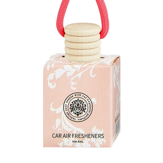 Hanging Car Freshener, 8ml Long-Lasting Natural Air Diffusers, Non-Toxic & Eco-Friendly Car Accessories