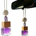 thumbnail image 1 of Hanging Car Freshener Car Diffuser Bottle,Glass Car Air Freshener Bottle with Wooden Cap,Hanging Essential Oil Fragrance Pendants for Car Decor,Can DIY Air Freshners Diffuser, 1 of 5