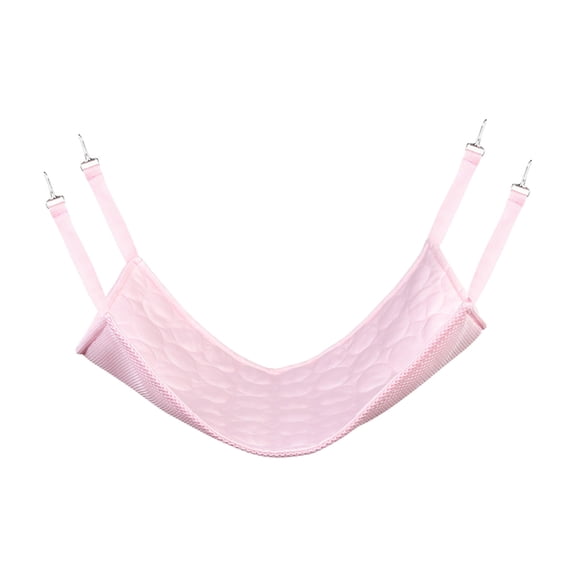 Hanging Cat Hammock Bed, Summer Cooling Pet Mat Hammock, Washable Soft Outdoor Mat, Double Sided Breathable Mesh Small Animal Sleeping Hammock with Hooks for Ferret Rabbits Small Animals