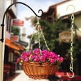thumbnail image 1 of Hanging Chain with Hooks for Planters, Bird Feeders, Lanterns & Home Garden Decor - Durable Metal Link Chain for Indoor Outdoor Hanging Plants, Wind Chimes, and Patio Ornaments, 1 of 6
