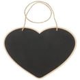 Hanging Chalkboard Sign Wooden Memo Blackboard Reusable Door Message