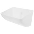 thumbnail image 1 of Hanging Chicken Feed Trough Poultry Fence Automatic Feeder (White) Food Container Feeders Coop Feeding, 1 of 6