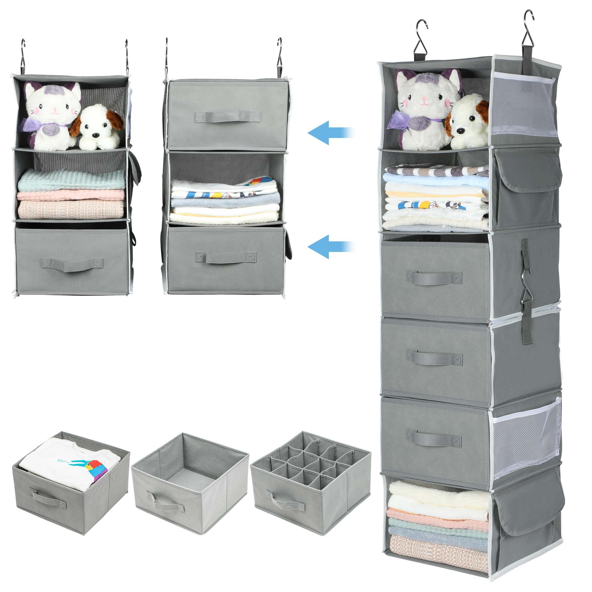 The Big One® 6-Shelf Closet Organizer