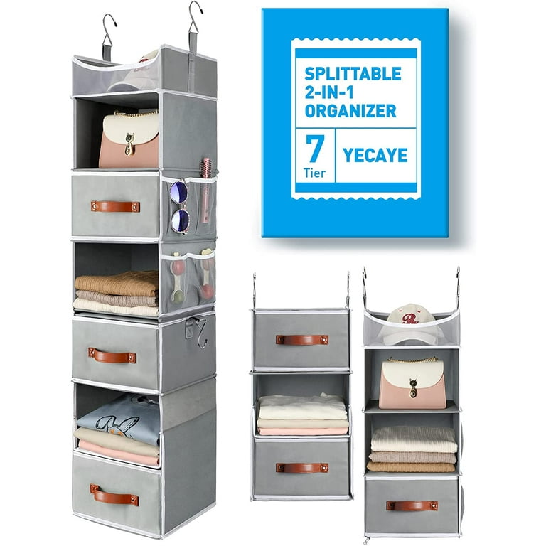  4 Tier Closet Organizers and Storage Shelves for