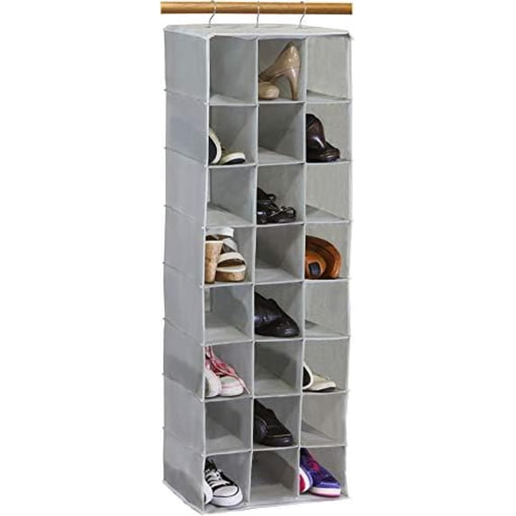 Beautiful view of Hanging Shoe Organizer For Closets