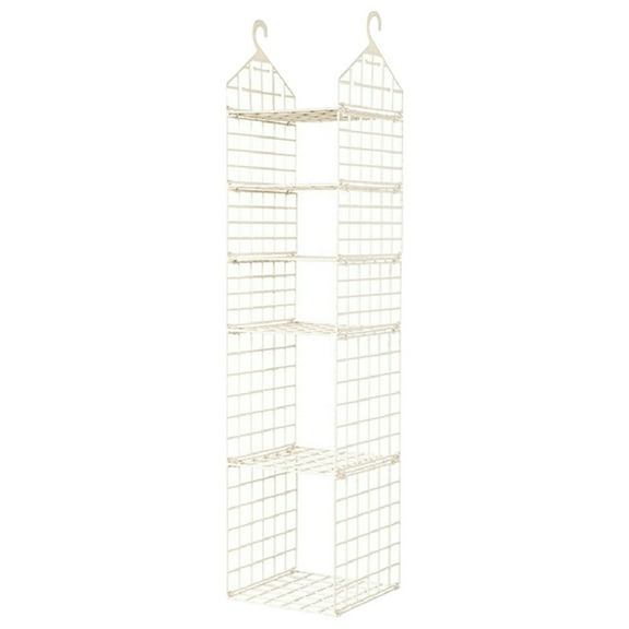 Hanging Closet Shelf Organizer, Abs Foldable Garment Storage Rack, Hanging Closet Shelves Closet Organizing Shelves Clothes Rack Foldable Storage Shelves Locker Shelf Foldable Garment Rack Coat H
