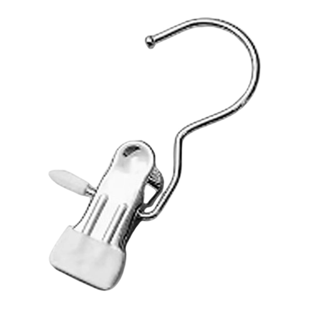 Hanging Clothes Pins Hooks Heavy Duty Laundry Hooks with Clips for Home