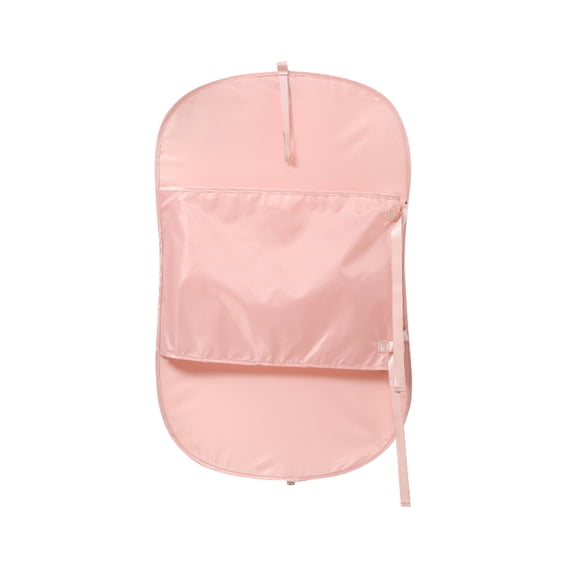 Hanging Compressed Clothing Storage Dust Cover, Breathable, Space-Saving, Protect Clothes for Closet Bedroom Home Organization ( Pink )