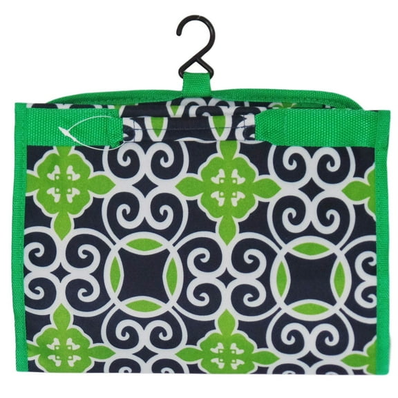 Hanging Cosmetic Organizer Bag - Roll up for Storage and Travel -1505