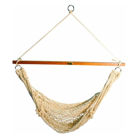 Hanging Cotton Rope Chair Natural