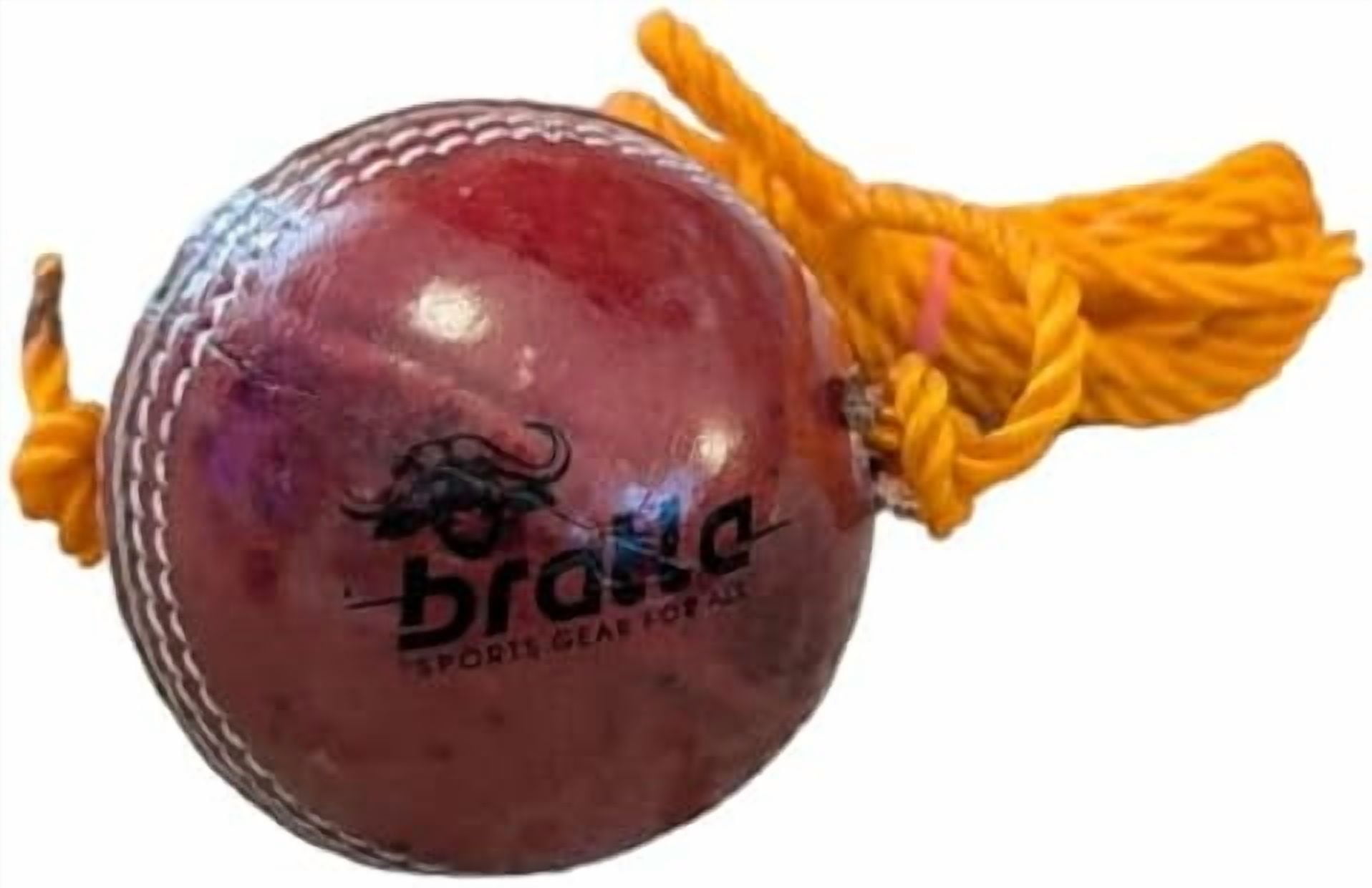Mozi Sports String Cricket Balls - Leather Practice Balls For Hand-Eye Coordination Training