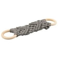 thumbnail image 1 of Hanging Crochet Towel Hanger, Decorative Towel Loop Ring for Kitchen, Bathroom, Toilet Use, Stylish Towel Holder, 1 of 5