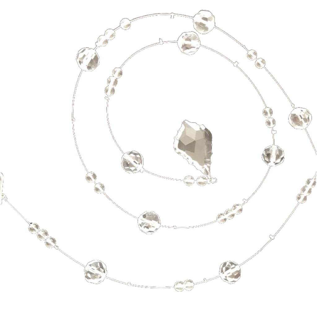 Hanging Crystal Glass Door Beads Beaded Curtains Valance SelfAdhesive for Doorways Crystals