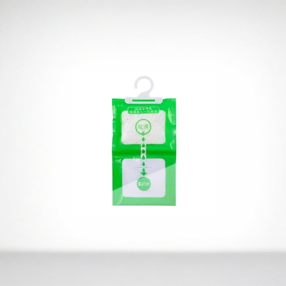 Hanging Dehumidifier Bag High Efficiency Moisture Absorber 2.8 oz Calcium Chloride Scentless Desiccant for Wardrobe Closet and Indoor Damp Control