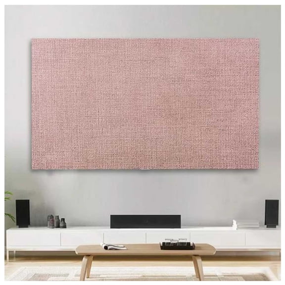 Hanging Desktop TV Cover, TV/PC Screen Dust Cover for Bedroom, Living Room, Decoration