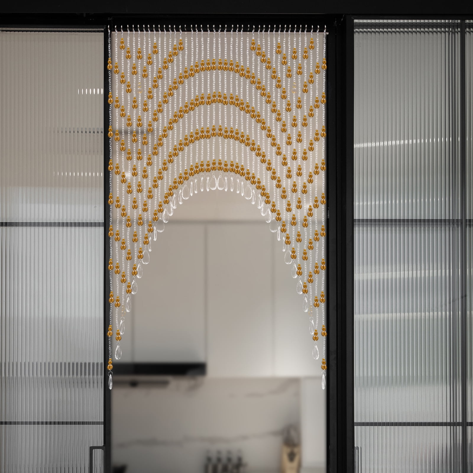 Hanging Door Beads Curtain, Beaded Curtain, Room Bead Partition Curtain