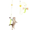 thumbnail image 1 of Hanging Door Bouncing Cat Interactive Toy, Cat Feather Toys Interactive String Feather Cats Toy, Retractable Self Kitten Play Indoor Cats Toy 2025 New, 1 of 7