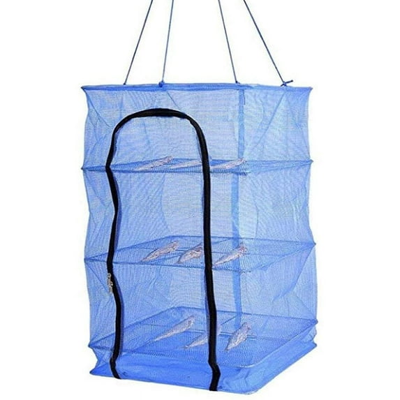 Hanging Dryer With Foldable Outdoor Food Screen, Multifunctional Drying Net Offers Ample Space And Versatility, High-Quality PE Mesh And Steel Wire Guarantee Durability And Rapid