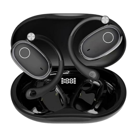 Hanging Ear Sports Bluetooth 5.4 Headphones,Large Capacity Built-in Battery,Low Latency Stable Audio,True Wireless Multi-Mode Use,Type-C Fast Charging,Ergonomic Secure Fit,HD Clear Calling