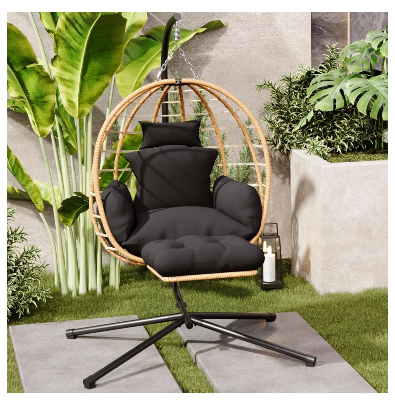 Yellow Leaf Swivel Hammock Chair Hammock Swing The Vista Hammock