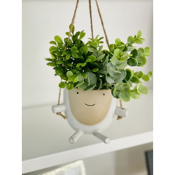 Hanging Face Planter | People Planter | Hanging Planter | Succulent Planter | Planter for Plants | Cute Planter | Adorable Planter