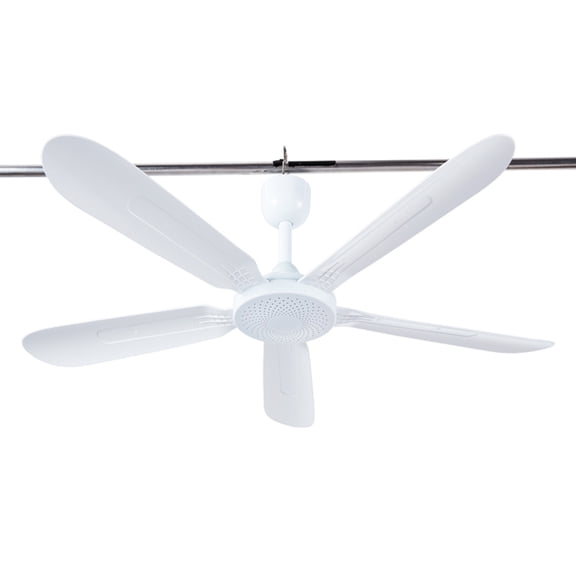 Hanging Fan Quiet and Efficient 27.55" Ceiling Fan with Remote No Light for Bedroom Porch Garage Dormitory Outdoor Use