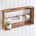 thumbnail image 1 of CTW Home Collection Hanging Farmers Market Crate with Sixteen Hooks, 1 of 1