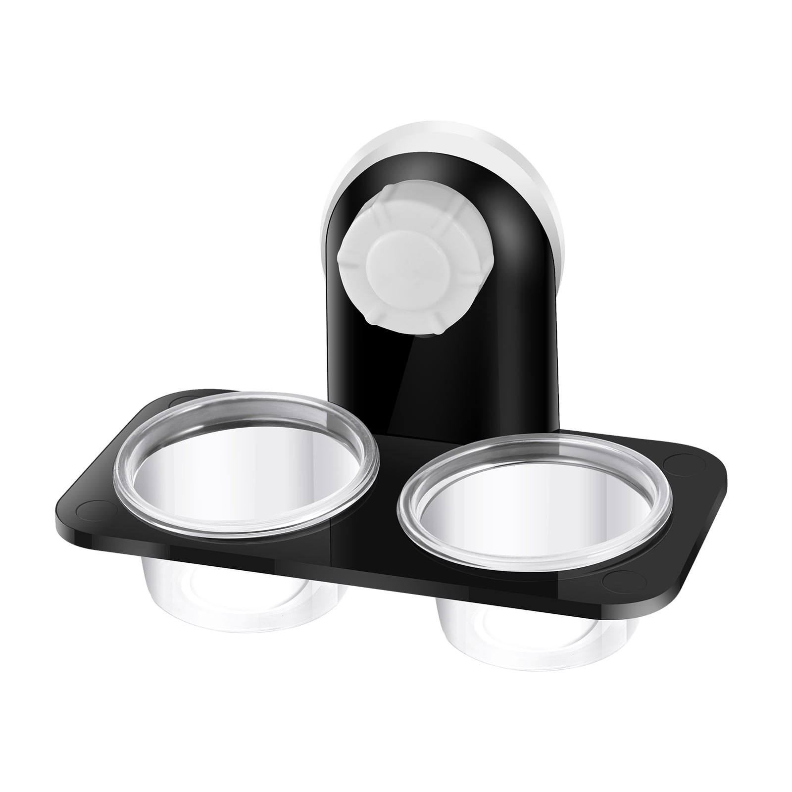 Hanging Feeder Double Cup Container Hermit Crab Supplies Reptile Fogger Feeding Dish