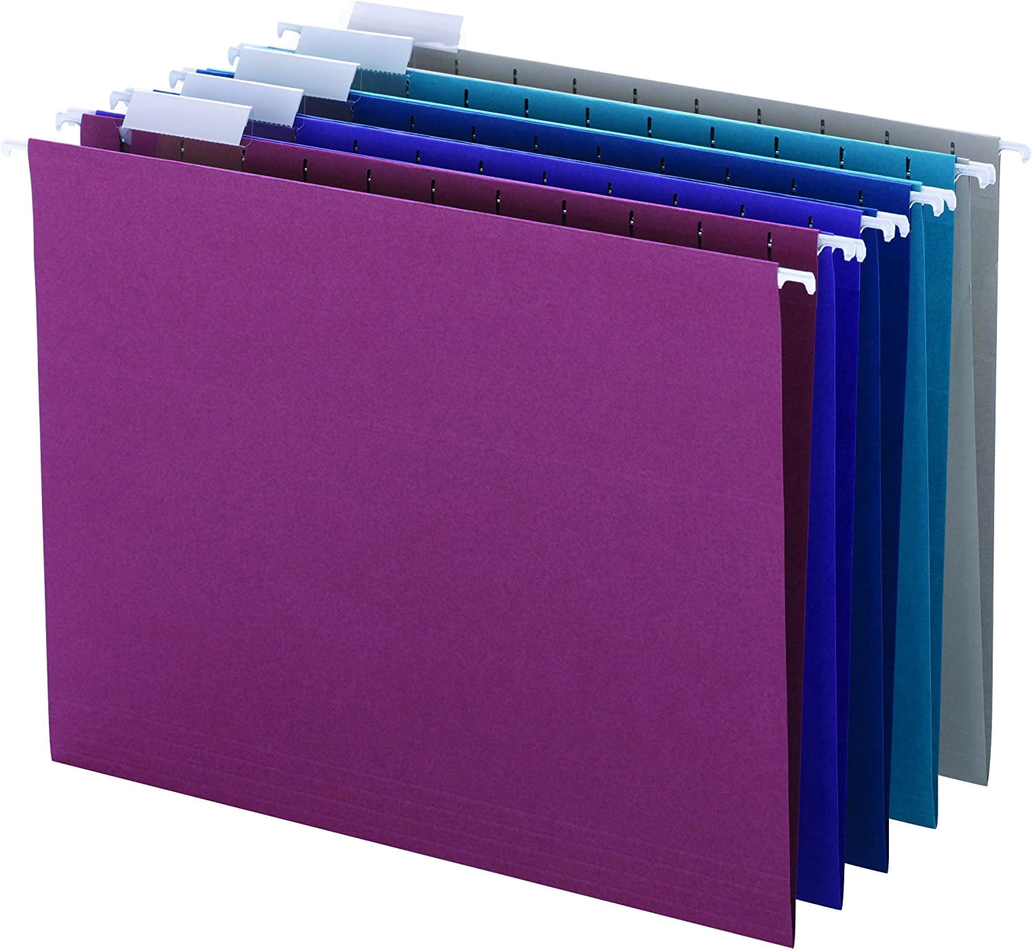Expandable With Tabs 30 Pack Hanging File Folders Letter Size | 1/5-Cut ...