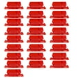 thumbnail image 1 of Hanging File Folder Tabs, 25 Pcs File Folder Tabs and 25Pcs Inserts, File Tabs for Hanging Folders,Plastic Hanging Folder Tabs,Clear Hanging File Tabs for File Folders,Home and Office Supplies(Red), 1 of 6