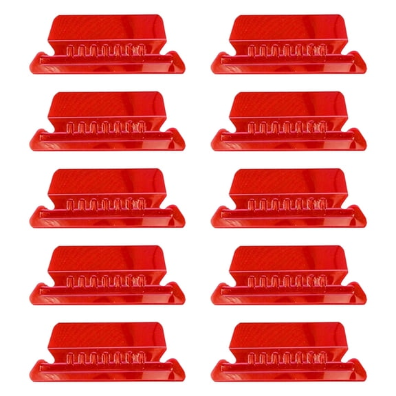 Hanging File Folder Tabs, Plastic File Tabs for Quick Organize and Identification, Easy to Read Labels for Office, School, Home Filing, Replaceable File Tabs