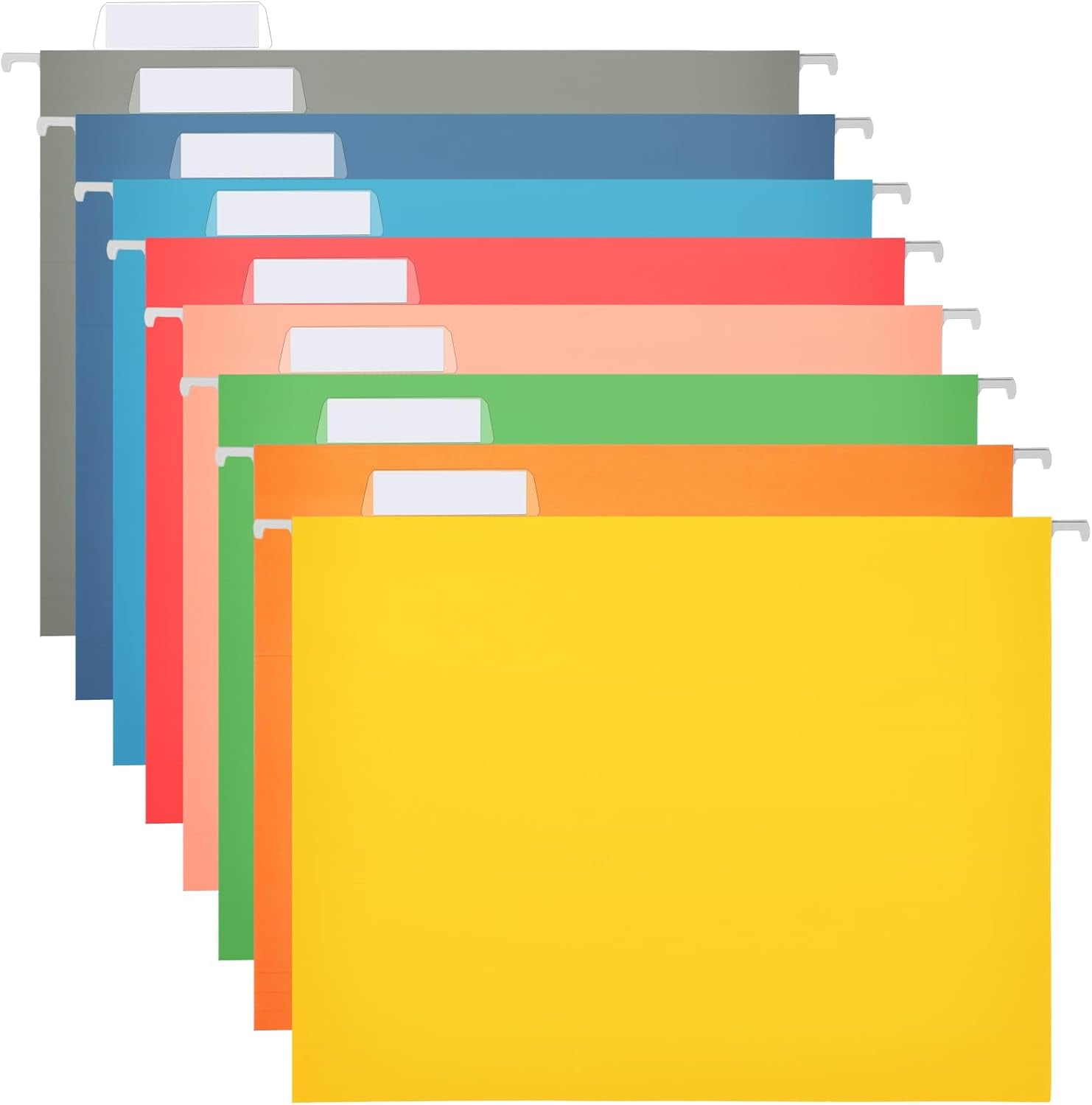 Hanging File Folders Bulk for Filing with Tabs Letter Size, 32