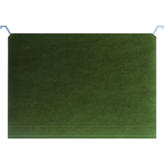 Hanging File Folders for Filing Cabinet Storage - Pack of 20, Letter-Sized File Folder Set for Documents and Valuables - Filing Products for Organization, Back to School Supplies, Green