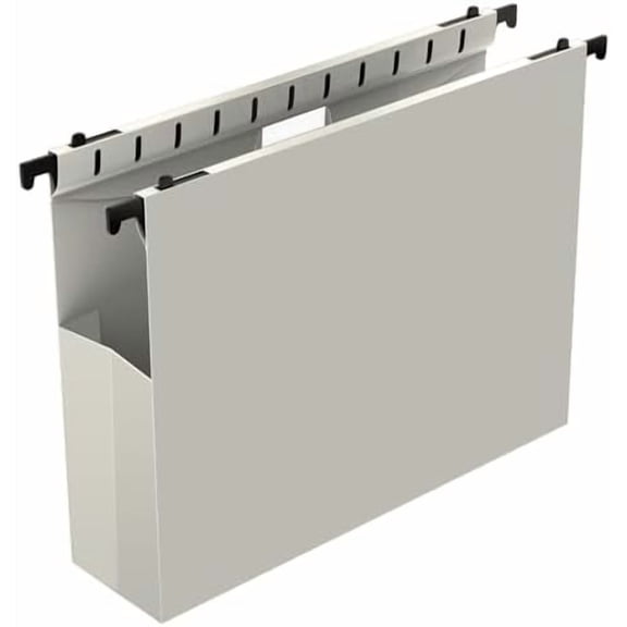 Hanging File Folders Letter Size,12 Pack Extra Capacity File Folders Hanging with Tabs,Heavy Duty 2" Expandable Hang Folder,Plastic Hanging File Organizer for Office Home,File Frame Box Folders