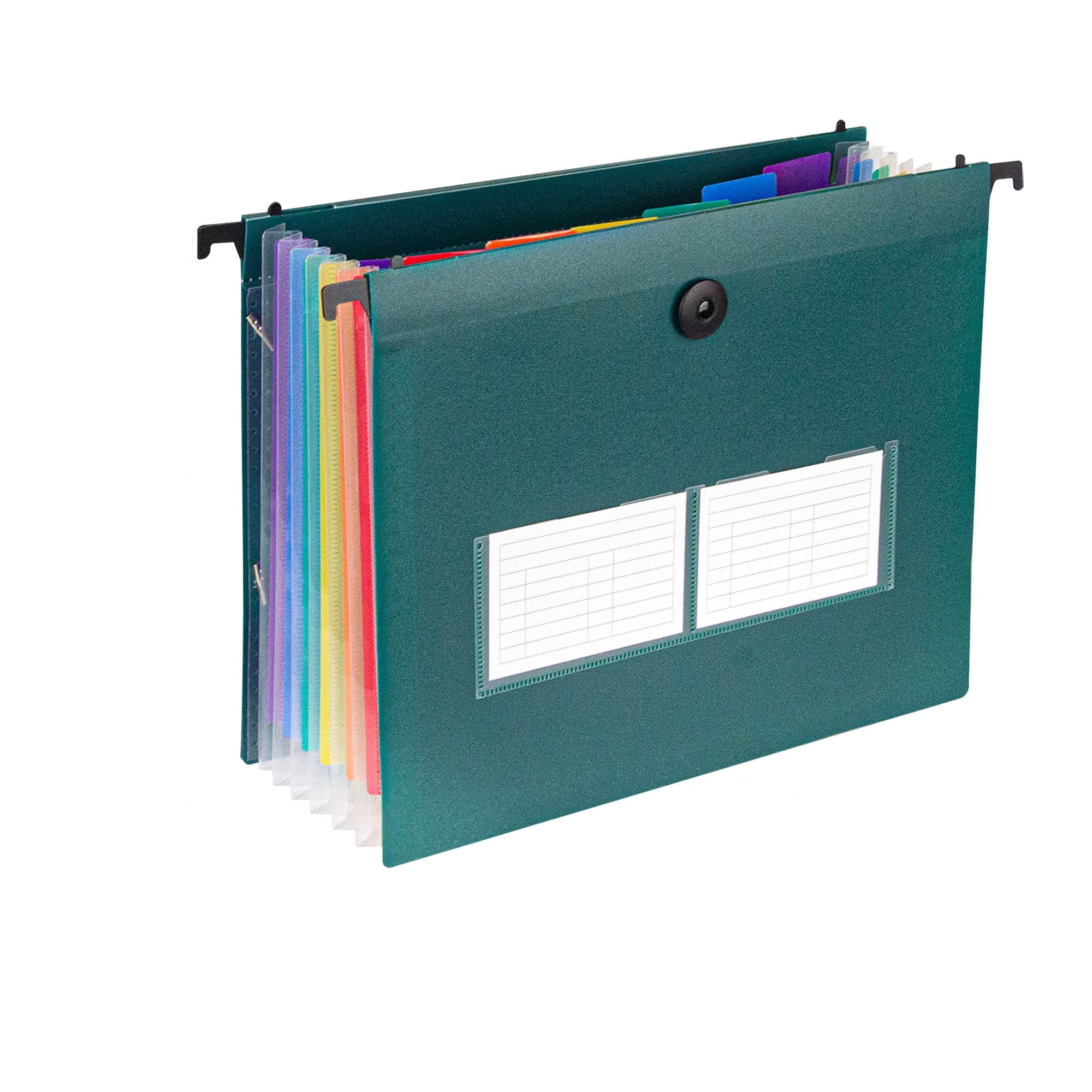 Hanging File Folders Letter Size 7 Pockets Accordian File Organizer