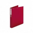 thumbnail image 1 of Hanging File Poly Ring Binder  1'' Capacity  Red, 1 of 1
