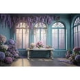 thumbnail image 1 of Hanging Flower Arch Background Boho Room Window Door Drapes Backdrop Childr Wom Photography Studio Shooting Props, 1 of 8