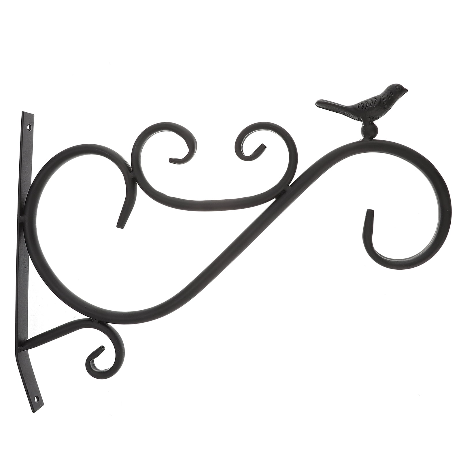 Hanging Flower Stand Wrought Iron Frame Home Garden Support Flower