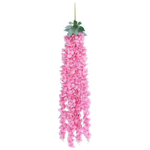 Hanging Flowers Artificial Flower Garland For Wedding Decoration Vine Flower Flowers Wedding Arch Assembly Outdoor Home Chirtmas Decor