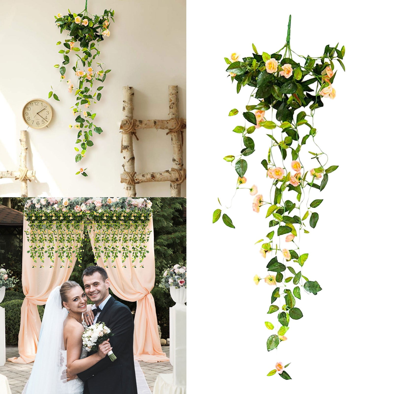 Hanging Flowers Artificial Hanging Plants Artificial Flower Hanging