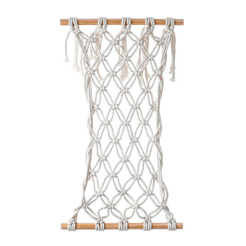 Hanging Fruit Basket Cotton Rope Fruit Basket Handmade Hanging Basket