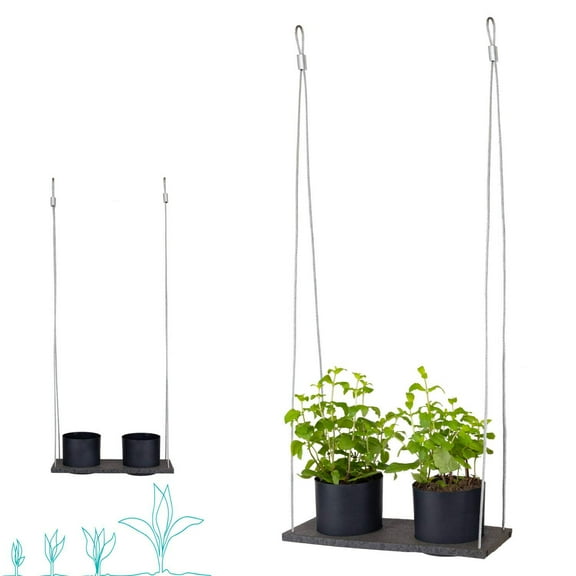 Hanging Garden Shelves - Wall or Ceiling Mount