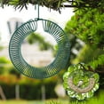 thumbnail image 1 of Hanging Garland Feeder Feeder, Peanut Bird Feeder, Hanging Feeder Round Metal Whole Wild Bird Feeder with Hanging Hook for Outdoor Birds and Squirrels Feeding Rust, Proof, 1 of 4