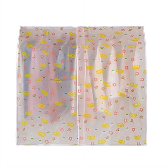 Hanging Garment Bag, Clear Waterproof Suit & Coat Dust Cover, Closet Clothes Storage Protector, Size 42.90" × 42.90", 1 Count