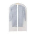 thumbnail image 1 of Hanging Garment Bags Clear Suit Bag Lightweight Dust-Proof Clothes Cover Bags with Full Zipper for Closet Storage and Travel -24'' x 47'', 1 of 9