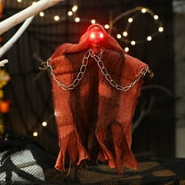 Hanging Ghost Halloween Decorations , Terror Flying Ghost Outdoor Indoor Decorations, Creepy Ghost for Party Outside Yard Porch Haunted House (Pack of 1)