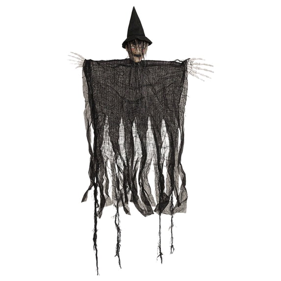 Hanging Ghost Skeleton Decor – Scary Halloween Prop for Haunted House, Bar, and Themed Party Displays