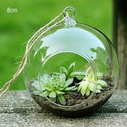 Hanging Glass Ball Vase Succulent Plant Terrarium Container Flower Pots